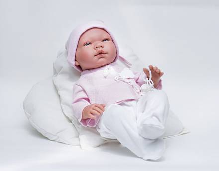 Кукла Мария в розовой шапочке, 45 см. 